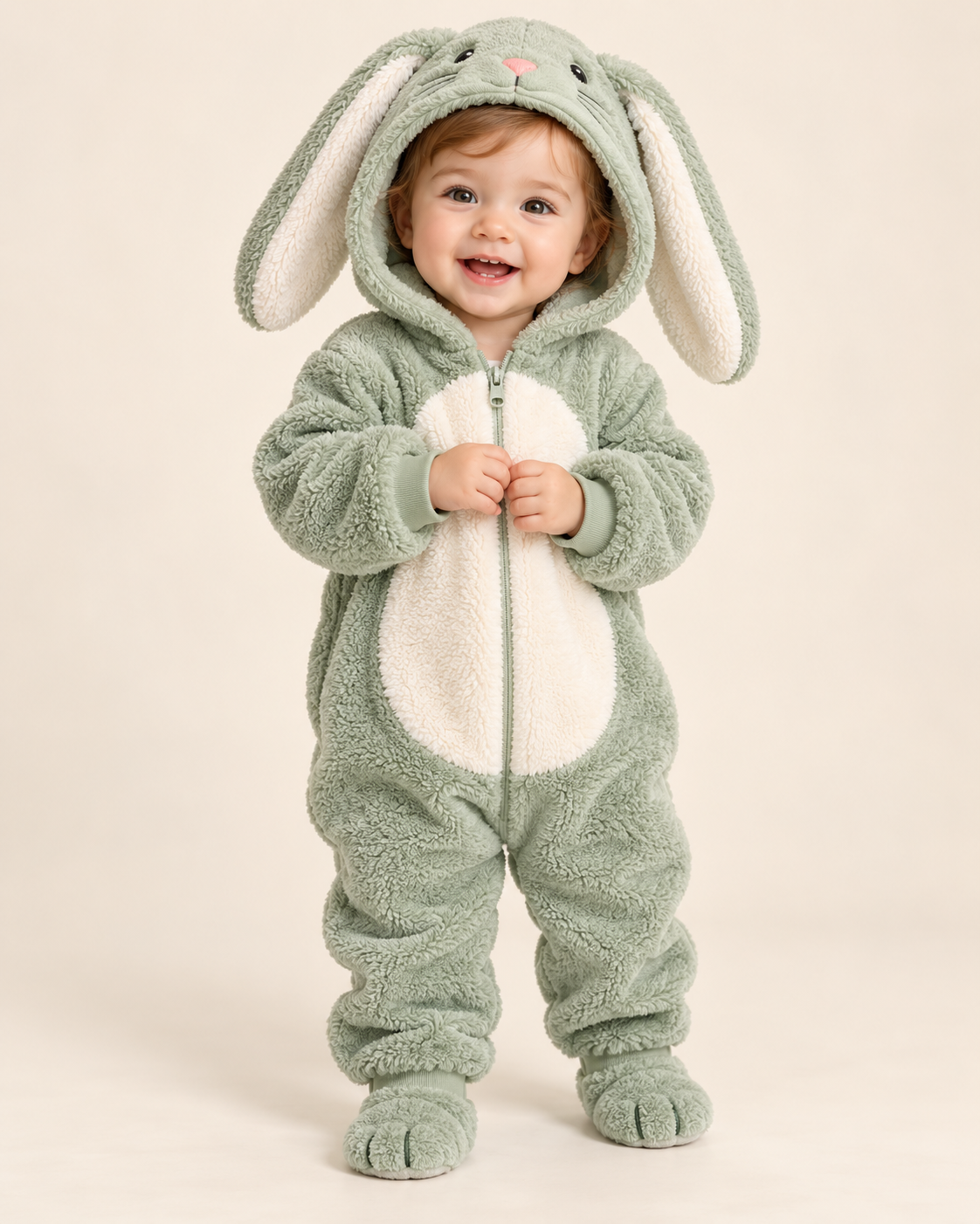 Cozy Bunny Onesie sample product
